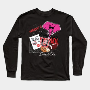 Welcome to SWAGG U Pink Elephant Long Sleeve T-Shirt